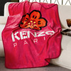 KRT-026 KENZO海棠花牛奶绒毯 商品缩略图4