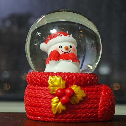 45#圣诞袜水晶球旋转音乐盒圣诞礼物-纪念日百货门店同款167447525 商品图1