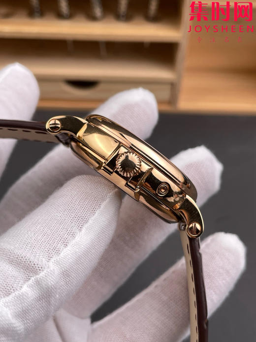 升级V3版 匠”芯“出品 典藏之作——百达翡丽古典超级复杂多功能时计5159系列“将官翻盖”万年历男士腕表 表径38mm 原版一致折叠后盖！儒雅而至！ 商品图5