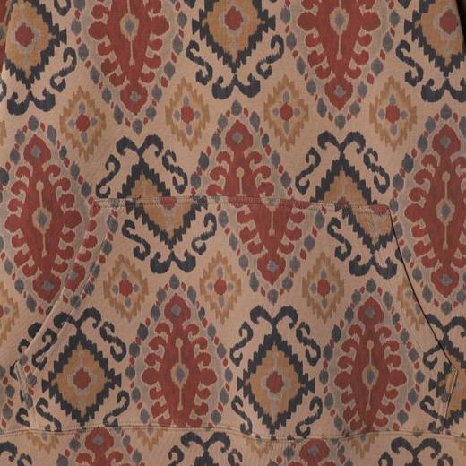 SDSA男士秋冬新款痞帅男装复古设计师撞色抽绳菱形连帽卫衣百搭 商品图2