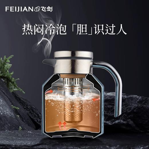 飞剑纯钛保温壶大容量1800ml礼盒包装 商品图2