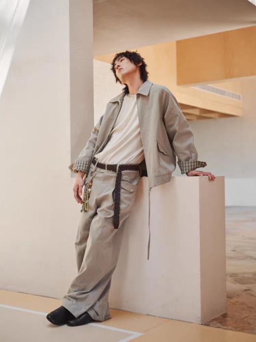 共和GongheRepub/GH24050/「白胡椒」磨毛短宽夹克 商品图4