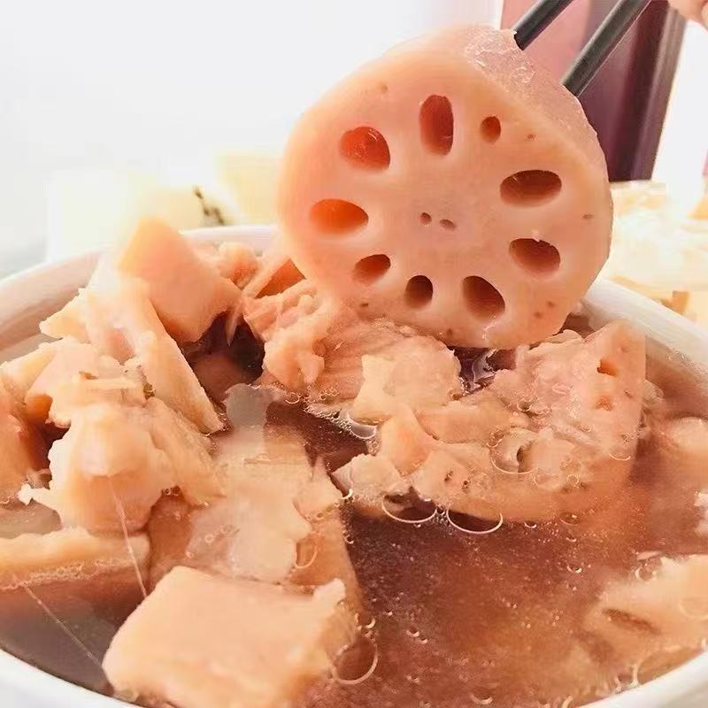 湖北洪湖粉藕 现挖九孔口感粉糯香甜