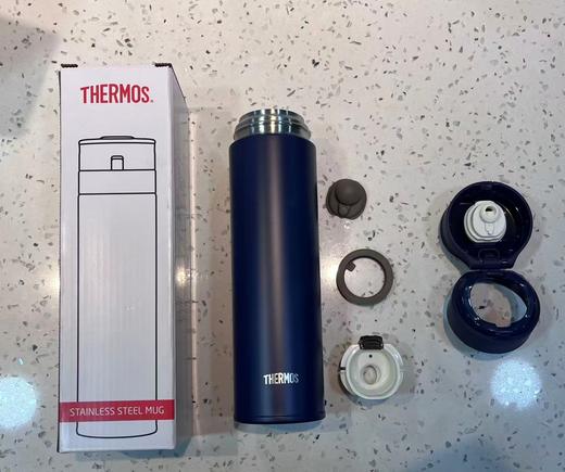 48小时发货【膳魔师保温杯】450ml，直饮式保温杯，直饮杯口出水顺畅，硅胶密封圈防漏效果佳，拆卸杯盖部件清洗无死角，保温效力:67℃以上(6小时)保冷效力:10℃以下(6小时) 商品图3