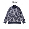 SDSA男士秋冬新款痞帅男装简约宽松植物花卉立领卫衣百搭时尚套头 商品缩略图0