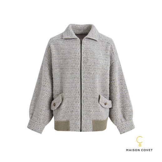 MAISON COVET 纯山羊绒夹克外套 商品图2