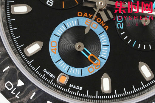 劳力士 DIW迪通拿碳纤维系列 改装迪通拿 新款颜色！重制版！丹东4801机 男士腕表 表径40mm 商品图4