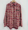 NC格子印字母长袖衬衫50914（红）秋季153240070321 商品缩略图1
