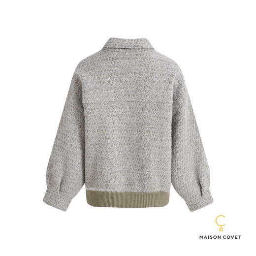 MAISON COVET 纯山羊绒夹克外套 商品图3
