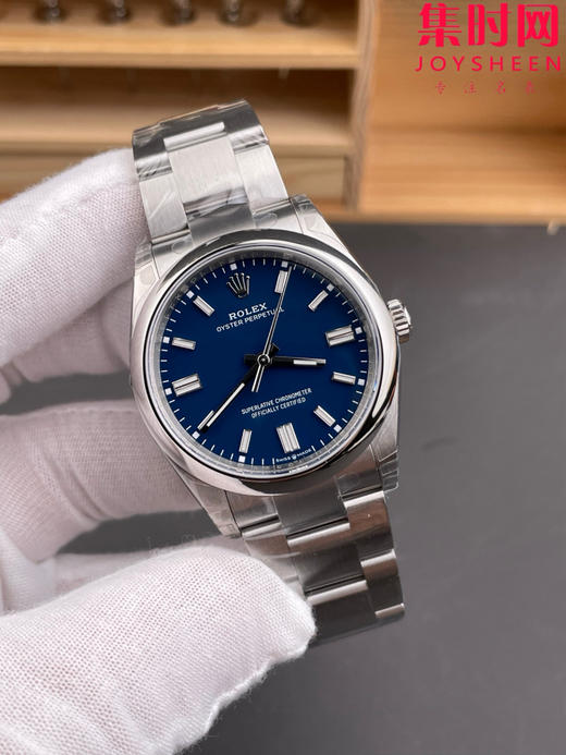 VS劳力士蚝式恒动36系列126000 VS恒动36mm VS恒动36 蓝色盘 板链 丹东3230机 904L钢 男士腕表 小手腕福音 商品图1