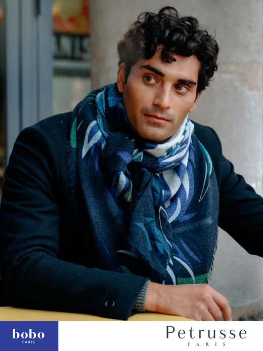 Petrusse 贝图丝 ISADORA 暮光羽纱 羊毛方巾 商品图4