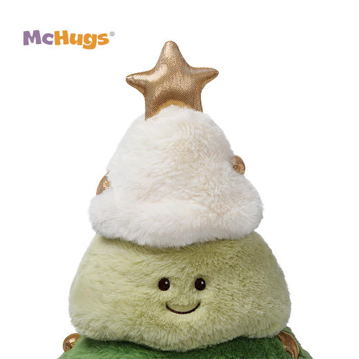 MChugs 雪顶圣诞树 25CM 毛绒娃娃玩具摆件礼物公仔 商品图5