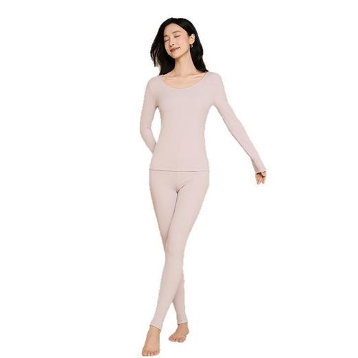 【10A抗菌莫代尔保暖内衣套装】2025冬季女美肤衣高弹保暖秋衣秋裤套装肌底衣 商品图4
