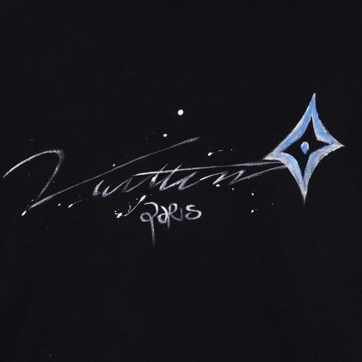 SDSA男士秋冬新款痞帅男装潮牌手绘字母半高领长袖T恤百搭打底衫 商品图2