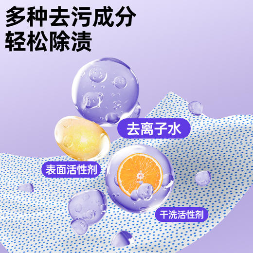 【冬季必备】净狮羽绒服清洁湿巾 | 专效去渍+除印，解决衣领、袖口等顽固污渍、采用3D清洁颗粒技术、无需浸水干洗更省力 商品图2