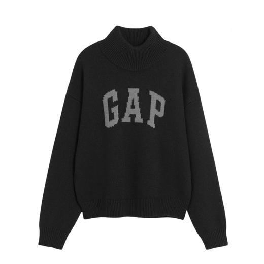 GAP 139元2件 半高领粗针织针织套头毛衣 (线上线下同时在售不保证有货，活动款不退不换介意勿拍) 620040-GJ 商品图0