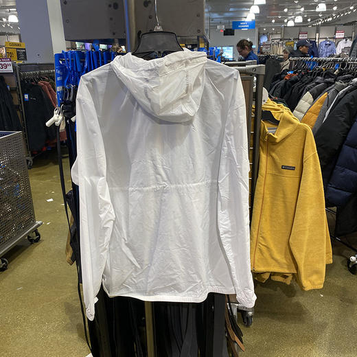 Columbia/哥伦比亚 男士秋户外收口防风半拉链轻薄连帽皮肤衣 商品图1