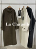 会员福利【官网2k+高端质感】拉夏贝尔/La Chapelle立领廓形绵羊毛大衣~松弛氛围感气质长款外套 商品缩略图6