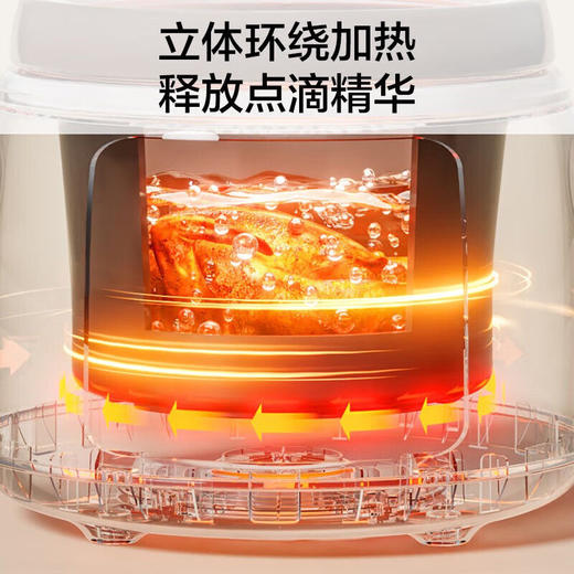 九阳慢炖电炖锅1.0L家用陶瓷煲电炖盅燕窝锅宝宝辅食炖汤盅煮粥锅 商品图8