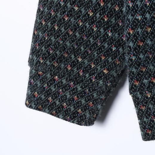 WY1423SDSA男士秋冬新款痞帅男装韩版简约绒毛撞色格子连帽卫衣休闲百搭 商品图3