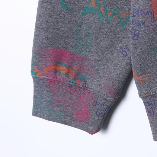 SDSA男士秋冬新款痞帅男装美式撞色印花字母连帽卫衣百搭时尚上衣 商品图3