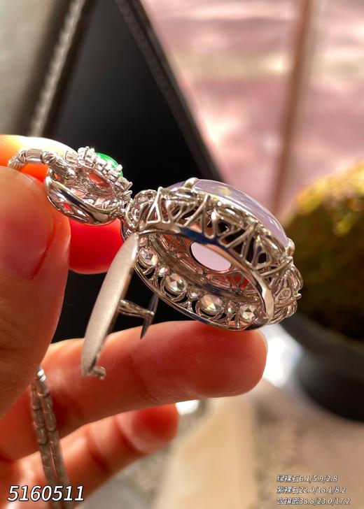 紫罗兰蛋面吊坠【5160511】具体价格微信咨询 商品图7