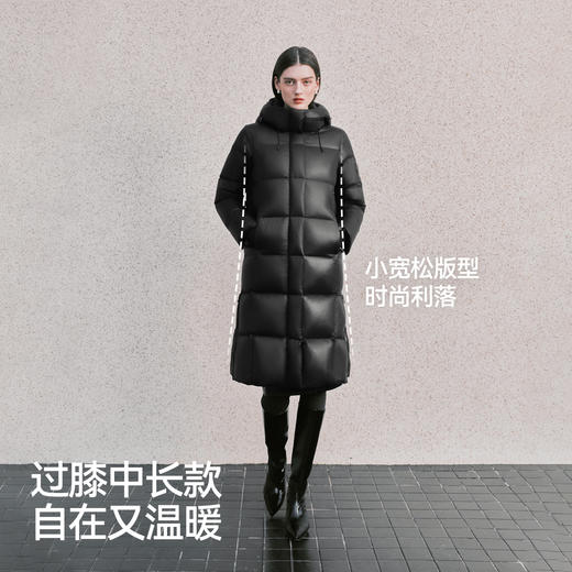 商场同款|森马XCNSPACE航天合作系列羽绒服女冬季2025新款鹅绒服 商品图2