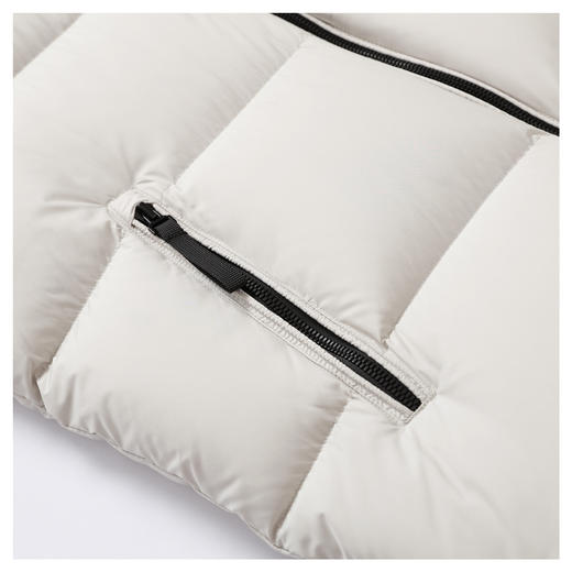 半身缘男装 冬季面包85%鹅绒螺纹袖口抗菌防静电羽绒服2618 商品图11