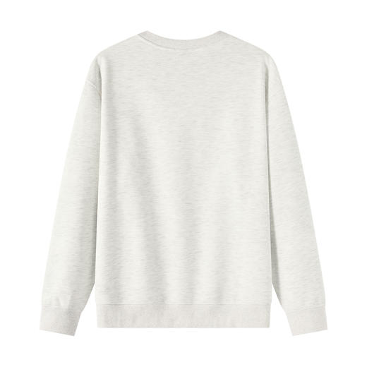 两粒扣半开襟男士卫衣25秋款舒适简约日常通勤校园青少年打底衫K&C 商品图6