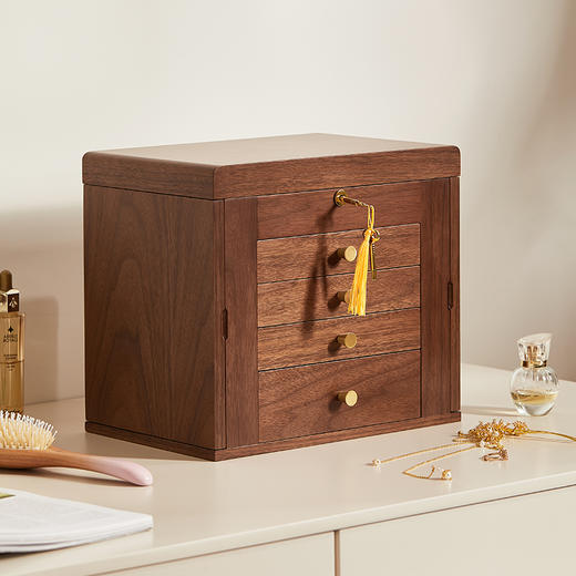 初心| 五层双开门首饰盒大容量 商品图4