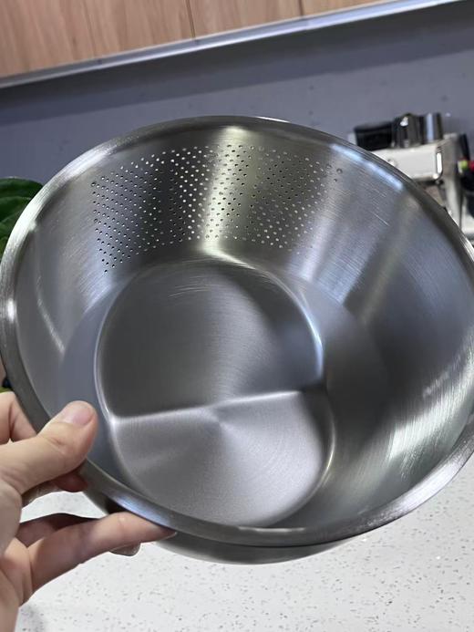 48小时发货【不锈钢斜身多功能沥水盆】Daeden戴德，盆底双面站，倾斜沥水，平放存水，外部砂光工艺，美观耐磨，不易磨损，光滑如镜，易清洗~ 商品图6