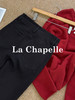 会员福利【12oz高弹+衣橱必备】拉夏贝尔/La Chapelle高腰两粒扣显瘦铅笔裤小脚裤牛仔裤 商品缩略图3