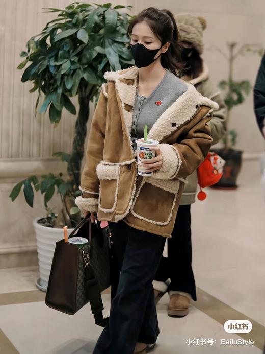 独家油叽叽厚底毛拖（建议拍大一码） 商品图5