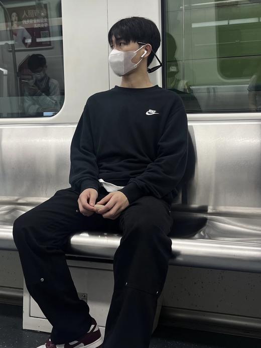 付款减库存，男女同款！ nike 经典小标刺绣logo纯棉圆领套头卫衣  2667卫衣 商品图6