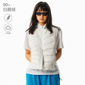 ☃️半透暖冬排骨状轻量马甲