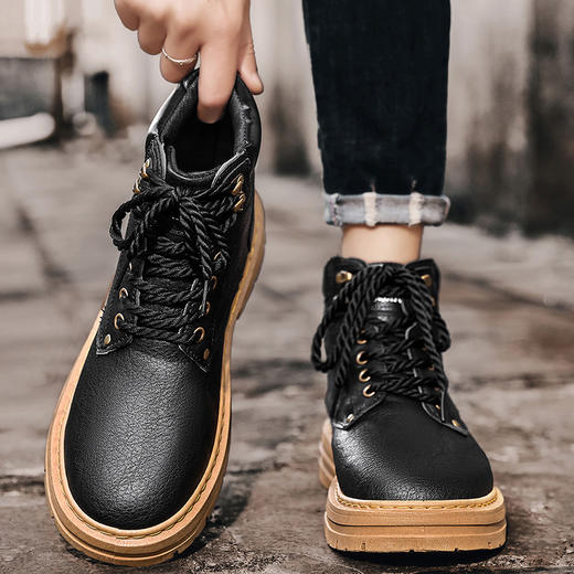 新热卖！秋冬必备【经典复古马丁靴】潮流百搭 加绒保暖 商品图7