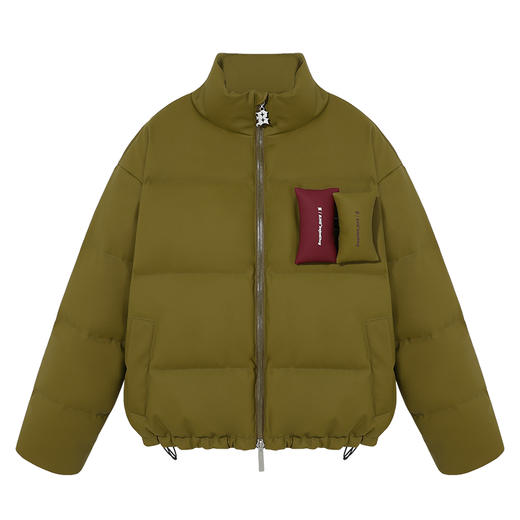 BJHG不计后果羽绒服男女款冬季新款潮可拆卸贴贴加厚美式情侣外套 商品图4