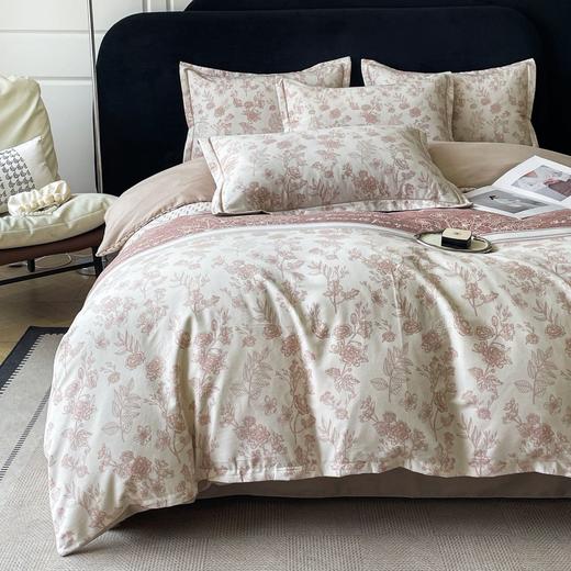 觅槿 新疆棉生态火山磨毛四件套 厚实耐磨 吸湿透气  多款可选 商品图4