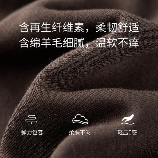 【内购】【穿三季】简约通勤高领修身弹力外穿内搭针织打底衫-W54SF4912 商品图4