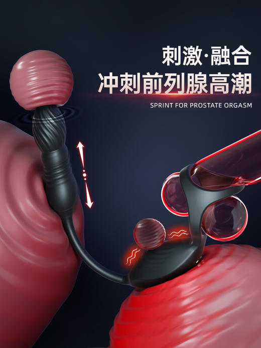 谜姬 岚峰震动伸缩前列腺 商品图1