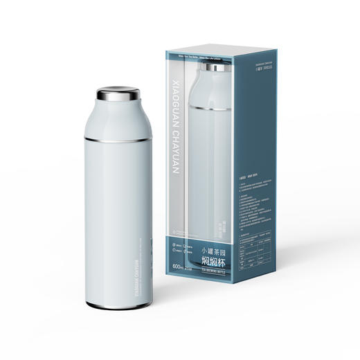 小罐茶园焖焖杯晴山蓝600ML大容量 商品图0