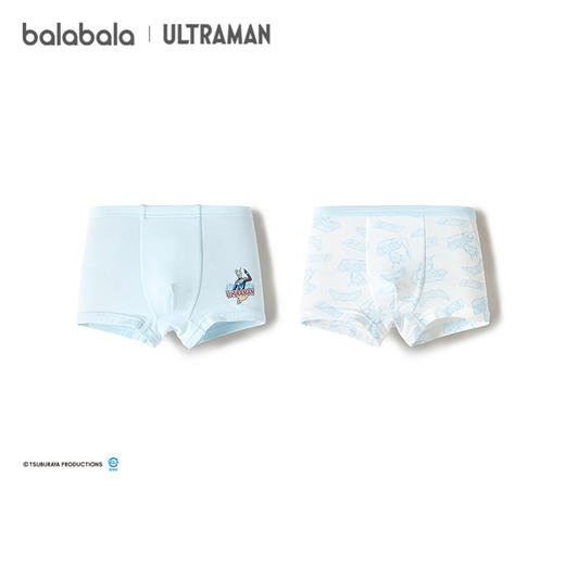 【奥特曼IP】巴拉巴拉男内裤平角儿童四角短裤舒适两条装 商品图4