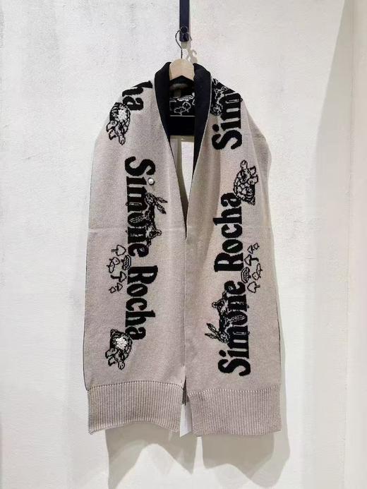 特价 中性款logo提花围巾zh 商品图0