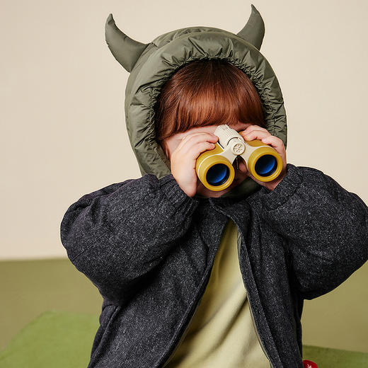 【真心绒】迷你巴拉男童羽绒服连帽可爱婴儿宝宝外套2025冬新品 商品图4