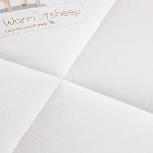 保罗大卫 亲肤透气保暖锁温抗菌羊毛被200*230cm 商品图4