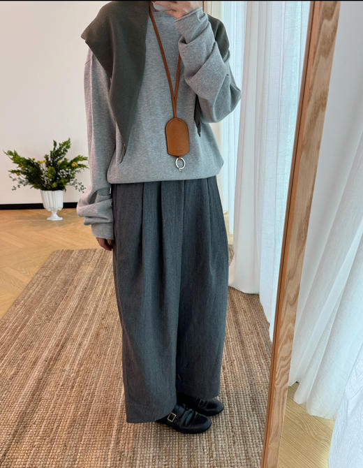 老米优品🎈3-5天发！【2条包邮】100% WOOL🐏《澳洲纯羊毛🍂针织三角围脖》高级感，层次感拉满！时髦精必入宝藏围巾~WJ251118A 商品图12