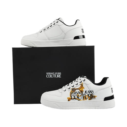 【超惠秒】Versace 范思哲 男士真皮简约百搭运动休闲鞋12507 商品图7