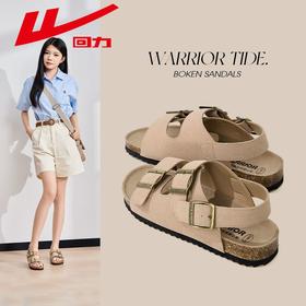 回力勃肯凉鞋女外穿夏季新款百搭凉拖鞋舒适沙滩鞋复古文艺女鞋子