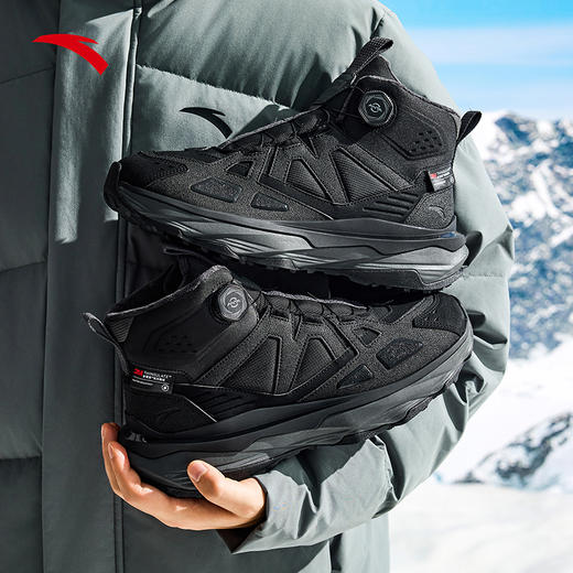 安踏跃岭2丨加绒加厚保暖高帮大棉鞋男2025冬季新款运动112618932 商品图1