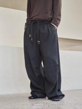 共和GongheRepub/GH24048/「灰草」串珠气球裤